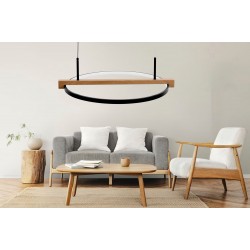 LAMPA LED WISZĄCA DREWNO APP1530-CP