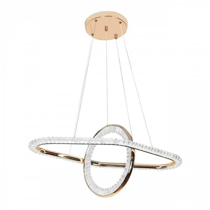 LAMPA WISZĄCA LED G034-CP ZŁOTA