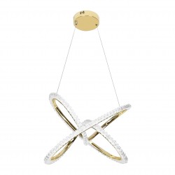 LAMPA WISZĄCA LED G035-CP ZŁOTA