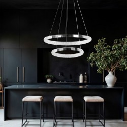 LAMPA WISZĄCA LED G046-2CP CHROME