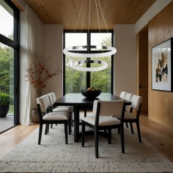 LAMPA WISZĄCA LED G046-2CP CHROME