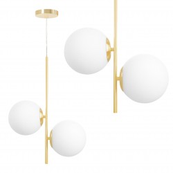 LAMPA SUFITOWA WISZĄCA Gold G118-2CP