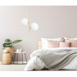 LAMPA SUFITOWA WISZĄCA Gold G118-2CP