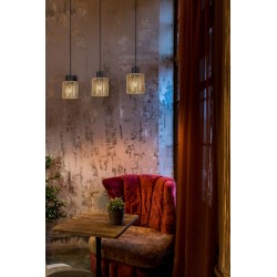 LAMPA SUFITOWA WISZĄCA APP1821-3CP NATURE BLACK