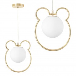 LAMPA SUFITOWA WISZĄCA Gold G105-1W