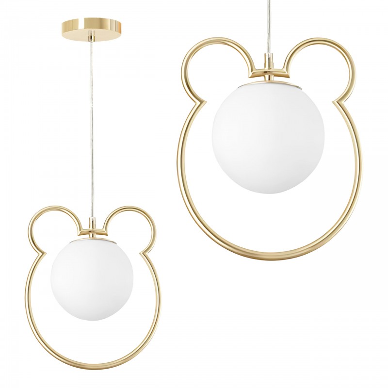 LAMPA SUFITOWA WISZĄCA Gold G105-1W