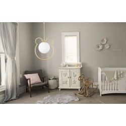 LAMPA SUFITOWA WISZĄCA Gold G105-1W