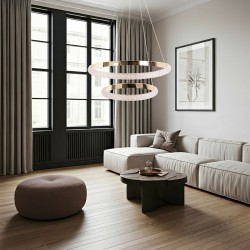 LAMPA WISZĄCA LED G045-2CP GOLD