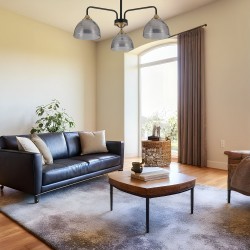 LAMPA SUFITOWA WISZĄCA G084-3C BLACK GREY