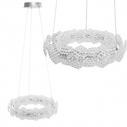 LAMPA WISZĄCA LED MS016-CP Chrom 47cm