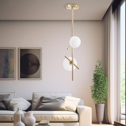 LAMPA SUFITOWA WISZĄCA Gold APP1666-2CP