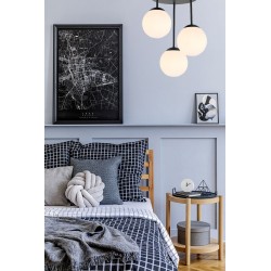 LAMPA SUFITOWA WISZĄCA APP1815-3CPR BLACK