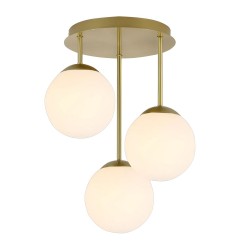 LAMPA SUFITOWA WISZĄCA APP1817-3CPR GOLD