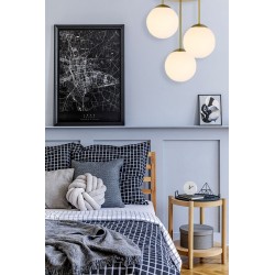 LAMPA SUFITOWA WISZĄCA APP1817-3CPR GOLD