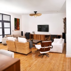 LAMPA SUFITOWA APP1827-1CP NATURE BLACK