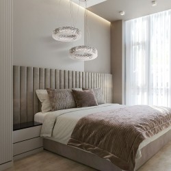 LAMPA WISZĄCA LED MS003-CP Chrom