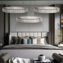 LAMPA WISZĄCA LED MS005-CP 50cm Chrom