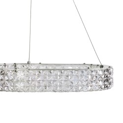 LAMPA WISZĄCA LED MS005-CP 50cm Chrom