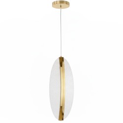 LAMPA SUFITOWA WISZĄCA LED G131-CP GOLD