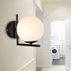 Kinkiet G101-1W Czarny Biały