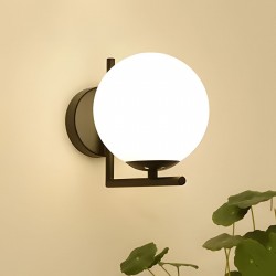 Kinkiet G101-1W Czarny Biały