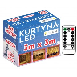 Kurtyna LED 300 diod 3x3m 311334A