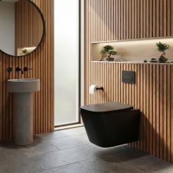 Misa WC podwieszana Rea Julio Czarna Matowa