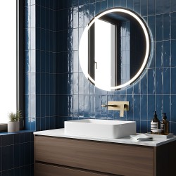 Bateria Umywalkowa Podtynkowa REA Joe Złota Szczotkowana