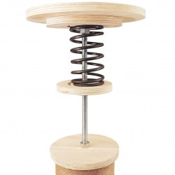 Duży Drapak dla kotów Beżowy 255-265cm P70503