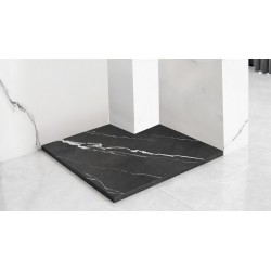 Brodzik prysznicowy Bazalt CARRARA BLACK 90x90