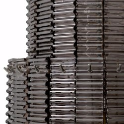 LAMPA SUFITOWA WISZĄCA APP1678-8CP SZARA