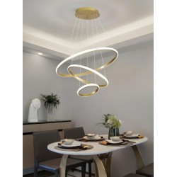 Lampa wisząca LHJ010-CP4 BRUSH GOLD