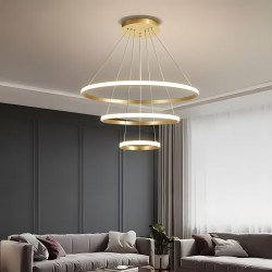 Lampa wisząca LHJ010-CP4 BRUSH GOLD