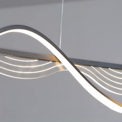 Lampa WISZĄCA LED LHJ041-CP 100 cm CZARNA