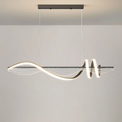 Lampa WISZĄCA LED LHJ041-CP 100 cm CZARNA