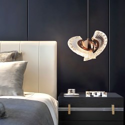 LAMPA SUFITOWA WISZĄCA LED LHJ108-2CP ZŁOTA