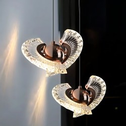 LAMPA SUFITOWA WISZĄCA LED LHJ108-2CP ZŁOTA