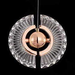 LAMPA SUFITOWA WISZĄCA LED LHJ108-2CP ZŁOTA