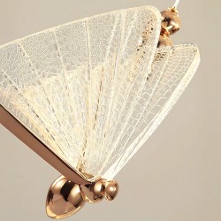 LAMPA WISZĄCA LED LHJ105-1CP JASNE RÓŻOWE ZŁOTO