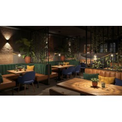 LAMPA SUFITOWA WISZĄCA APP1470-1CP czarna/stare złoto