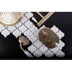 Bateria umywalkowa Rea Serra czarna wysoka