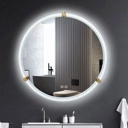 LUSTRO ŚCIENNE LED Z RAMĄ 60cm 106