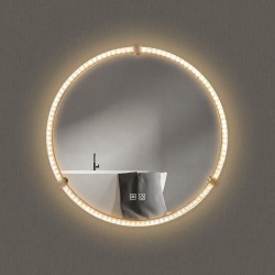 LUSTRO ŚCIENNE LED Z RAMĄ 60cm 106