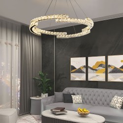 LAMPA SUFITOWA WISZĄCA LED APP1770-CP CHROM 60cm