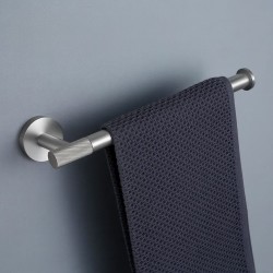 Wieszak łazienkowy jednoramienny 6610a Modern Nikiel Szczotkowany