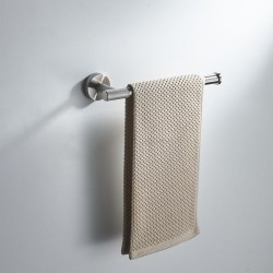 Wieszak łazienkowy jednoramienny 6610a Modern Nikiel Szczotkowany