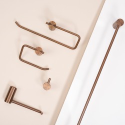 Wieszak łazienkowy 9711A Prism Miedź Szczotkowana