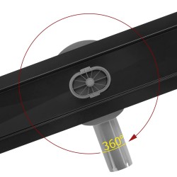 Odpływ Liniowy REA Neox pro Czarny 80