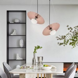 LAMPA SUFITOWA WISZĄCA APP1418-CP czarna/różowe złoto