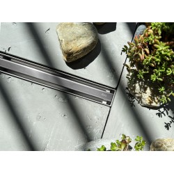 Odpływ Liniowy REA NEOX SLIM PRO STAL SZCZOTKOWANA 80